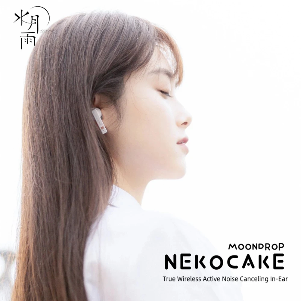 MOONDROP-سماعات لاسلكية إلغاء الضوضاء النشطة ، NEKOCAKE GRLS ، ANC ، A2DP ، AVRCP ، HFP ، HSP ، SBC ، AAC ، TWS ، IEMs ، صحيح ، صحيح