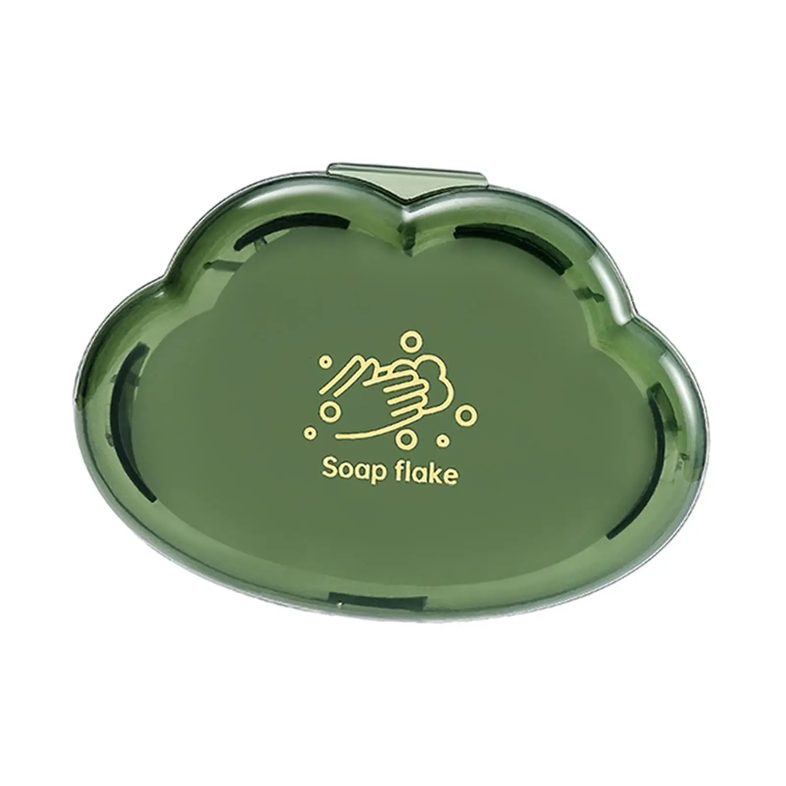 50Pcs Soap Paper Sheets with Storage Box Kids Adults Use Clouds Shape Foaming Soap Paper for Traveling Indoor Outdoor, Hiking