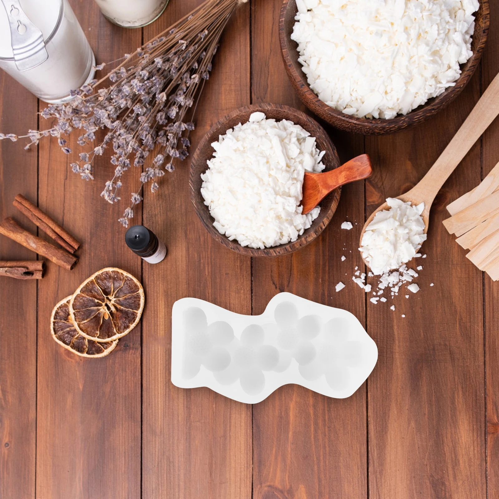 

Flexible Reusable Silicone Scented Mold Unique Creative DIY Making Molds Decorative Resin Moulds for Home Reusable for