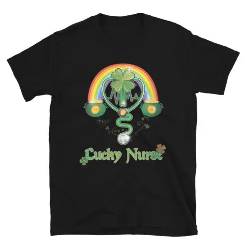 St. Patrick's Day Lucky Nurse Unisex T-Shirt