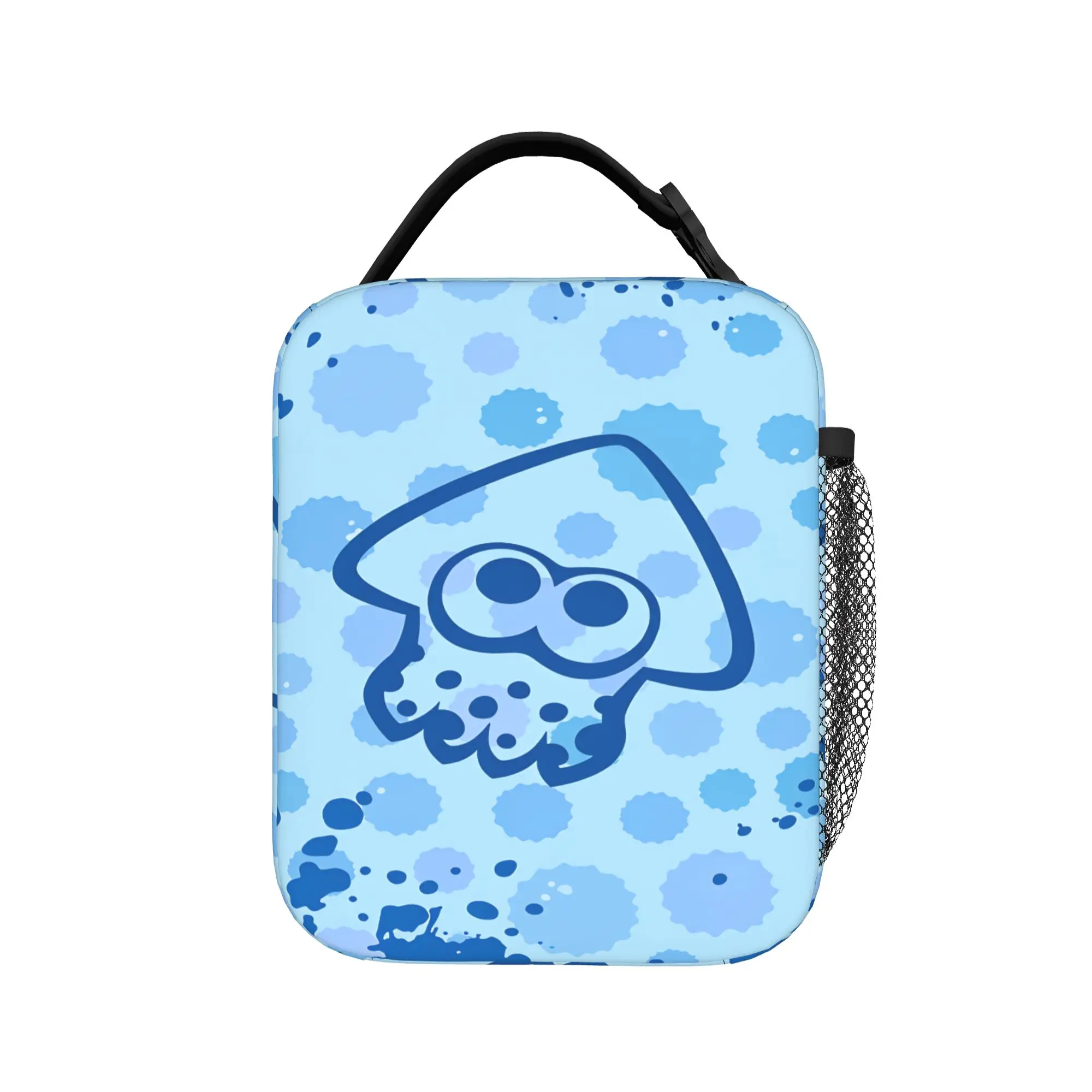 Splatoons Shoot Lunch Bag  School Lunch Box For Girls Casual Print Tote Food Bags Oxford Portable Insulated Cooler Bag