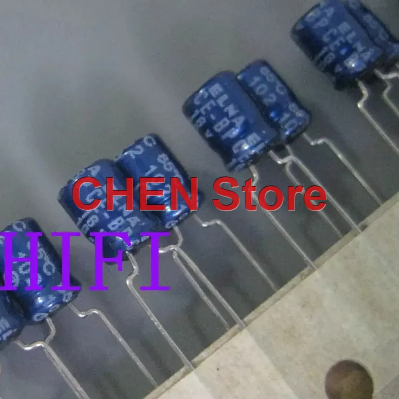 50PCS/lot original ELNA CE-BP 16V10UF 5X7MM 85C BP 10UF 16V electrolytic capacitor free shipping