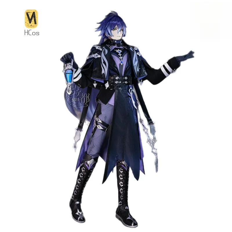 

Genshin Impact Kyryll Chudomirovich Flins Cosplay Costume Party Fashion Handsome Uniform Halloween Role Play Clothing HCos