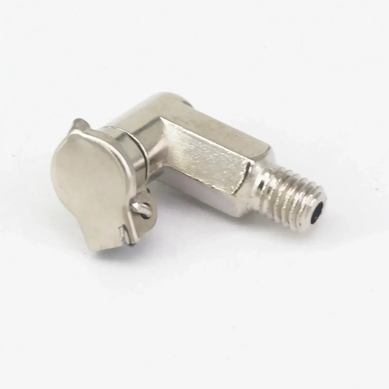 مجموعة 5 M6x1 M8x1 M10x1 1/8 "BSP الكوع النيكل مطلي سبائك الزنك كوب زيت مزيتة الربيع الوجه غطاء ل ضرب ملكة جمال محرك المحرك