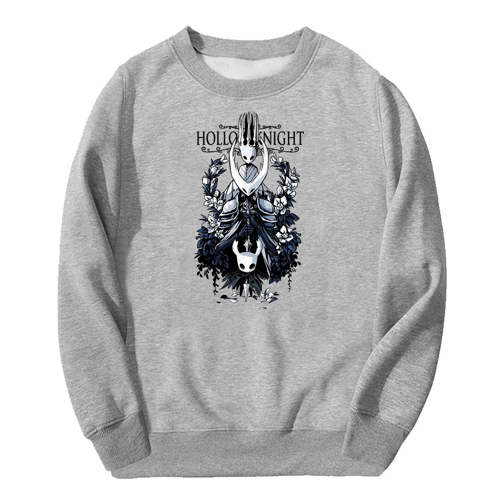 

GF Hollow Knight Merch, популярная игра, уличная одежда с круглым вырезом и длинными рукавами, женские и мужские пуловеры, толстовки, одежда в стиле Харадзюку