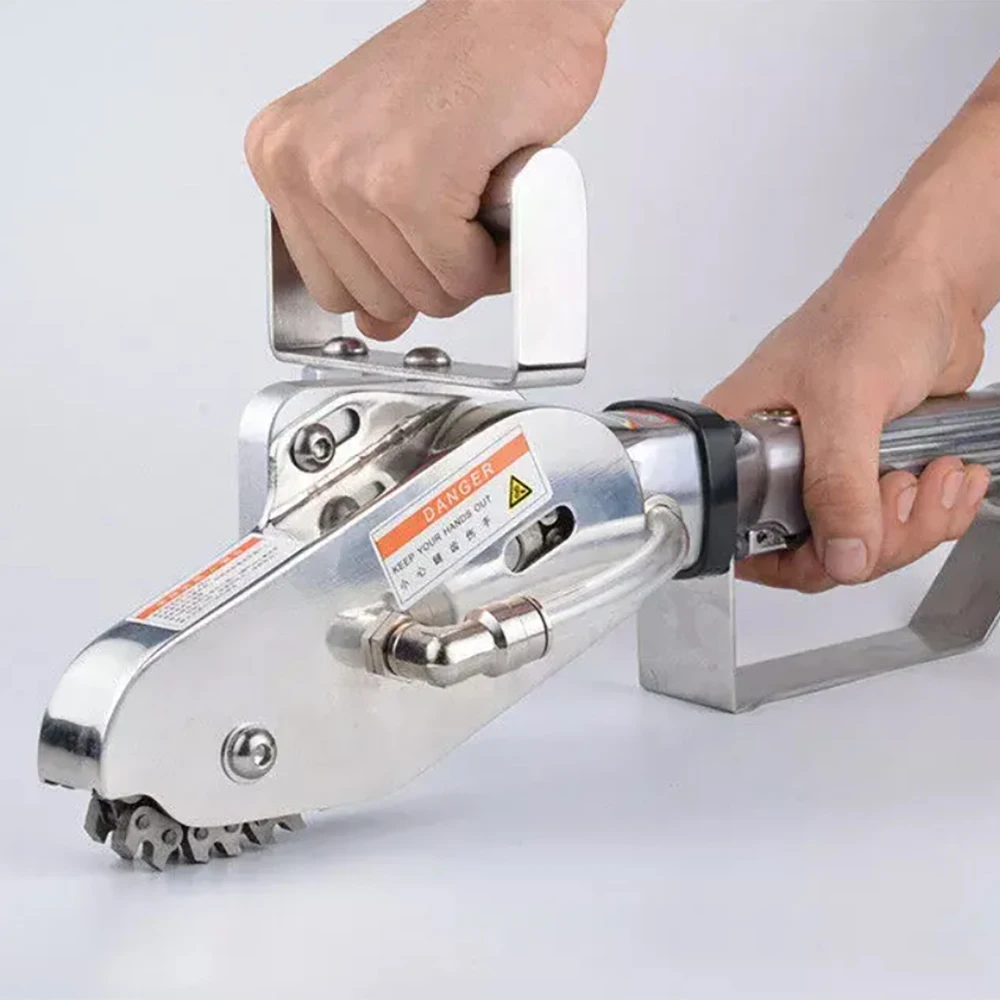 Handheld Graphic Waste Cable Wire Stripper Die Cutting Pneumatic Waste Stripper Machine for Carton Box Making Manufacture