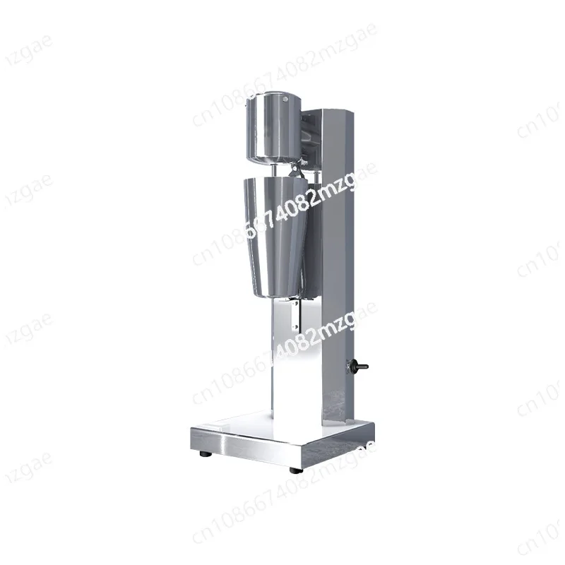 Stainless Steel Commercial Milk Shake Maker, 3-Speed Automatic Blender for Fruit Smoothies & Milk Froth, Ideal for Bubble Tea