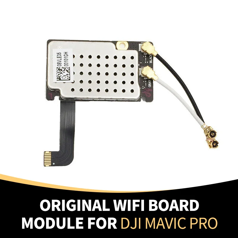 

Original DJI Mavic Pro Drones Wireless Module Board Circuit Board Repair Parts For DJI Mavic Pro Drone WIFI Module With Cable