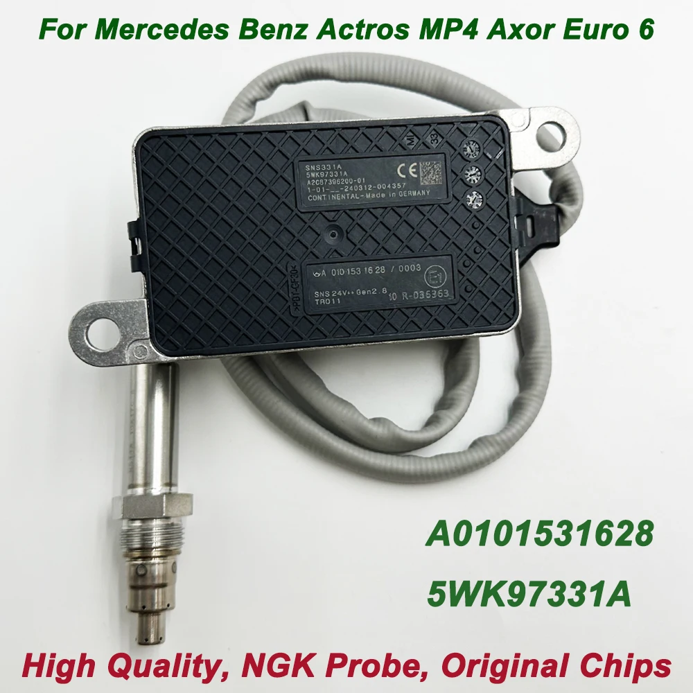 

5WK97331A A0101531628 High Quality Chips for NGK Probe CONTINENTAL Nitrogen Oxide Nox Sensor For Mercedes Benz Actros Axor Truck