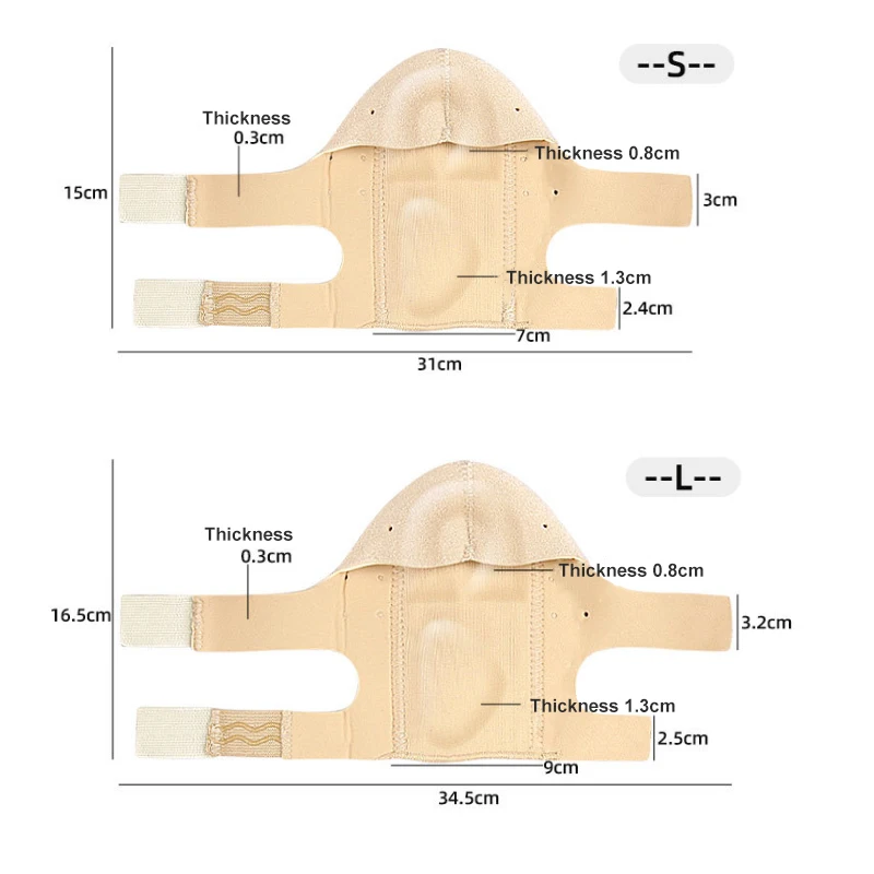 Heel Support Cushion Adjustable Heel Inserts Pads 1Pair Relief Plantar Fasciitis Heel Protectors Shockproof Achilles Tendonitis
