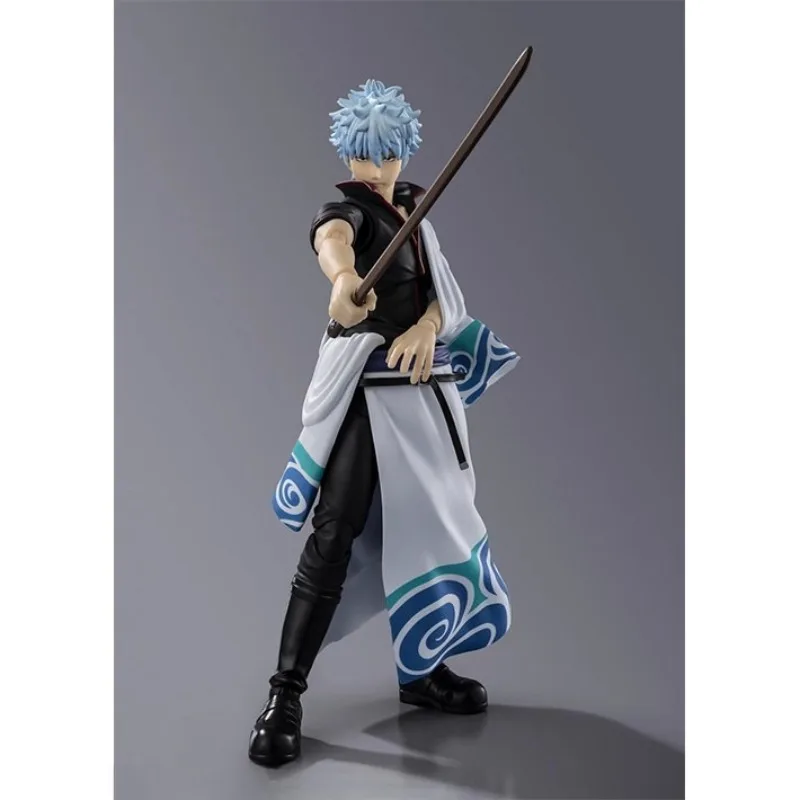 

Bandai S.H.Figuarts Gintama Sakata Gintoki (Shiroyasha / Yorozuya Gin-chan) Action Figure, In Stock, Gift for Boys, Collectible