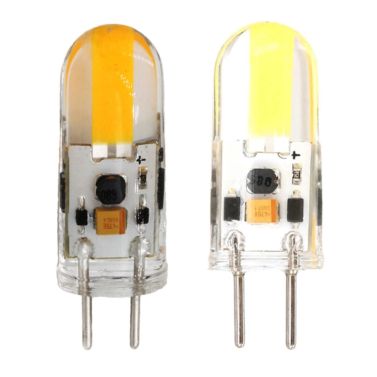 GY6.35 LED Bulb Bi-Pin Socket 3W LED Bulb Eye Protection Light AC/DC 12V 360 Degree Beam Angle Replace 30W Halogen Bulb