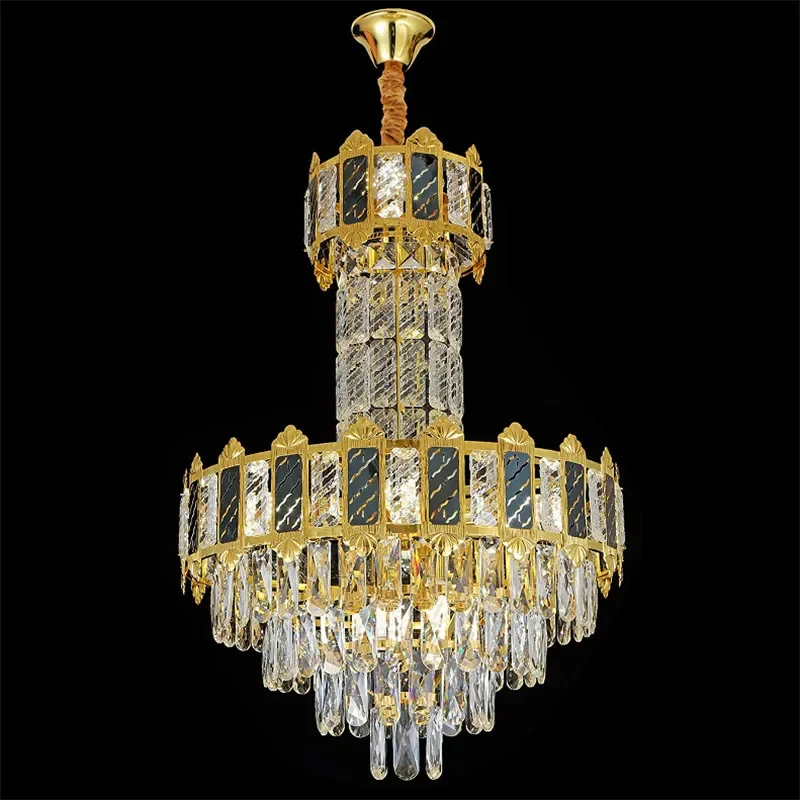 

DORIAN Modern Luxury Crystal Pendent Lamp LED Fashion Simple Living Room Restaurant Bedroom Villa Hotel Staircase Chandelier