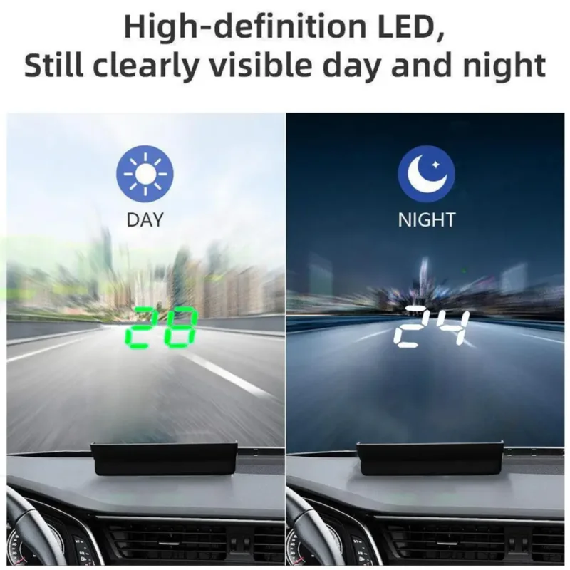 Xiaomi Car Head Up HD Display GPS Speedometer Speed KMH Digital HUD Windshield Projector For All Car Auto Electronics Accessorie