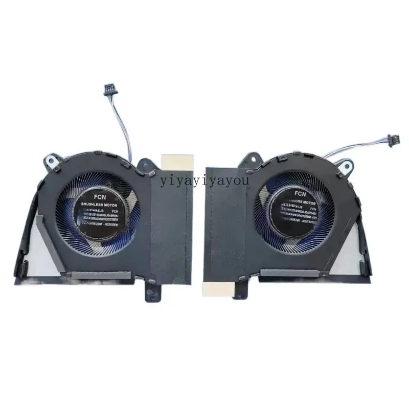 Laptop CPU GPU Cooling Fan For Asus GA402 ROG Zephyrus GA402RK GA402RJ Cooler Radiator FP50 FP3Y 13NR09U0AP0501 13NR09U0AP0601