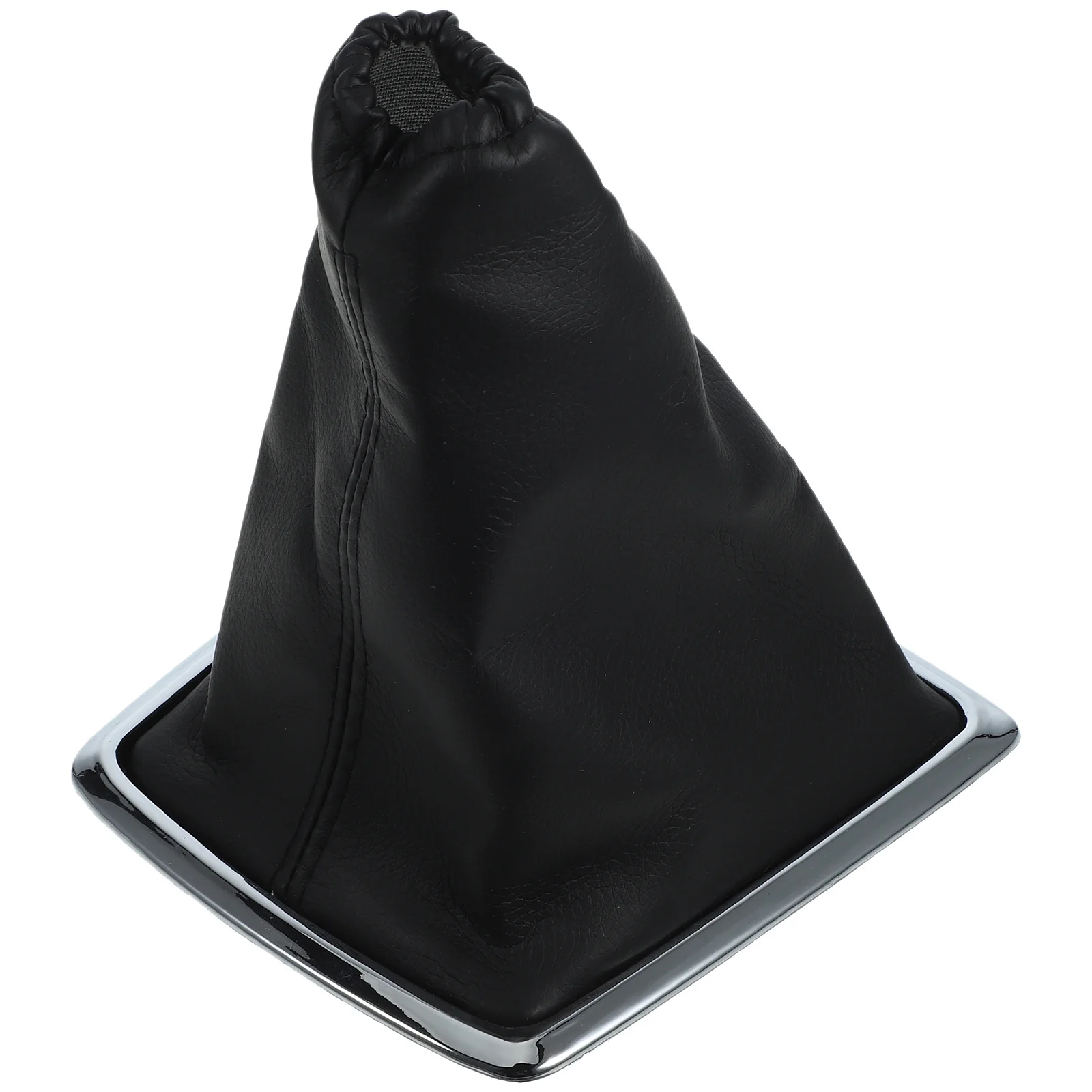 

PU ABS Car Shift Knob Cover Gear Shifter Protector Clear Texture Luxury Feel Smooth Shifts Prevent Debris Aging Wear