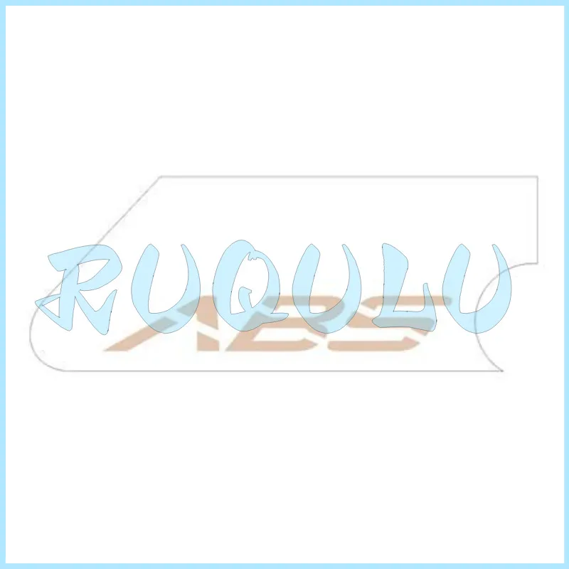 Zt350-r Front Fender Left / Right Sticker (titanium Gold/abs/polymer/high Viscosity) 1210343-046000 /1210343-047000 For Zontes