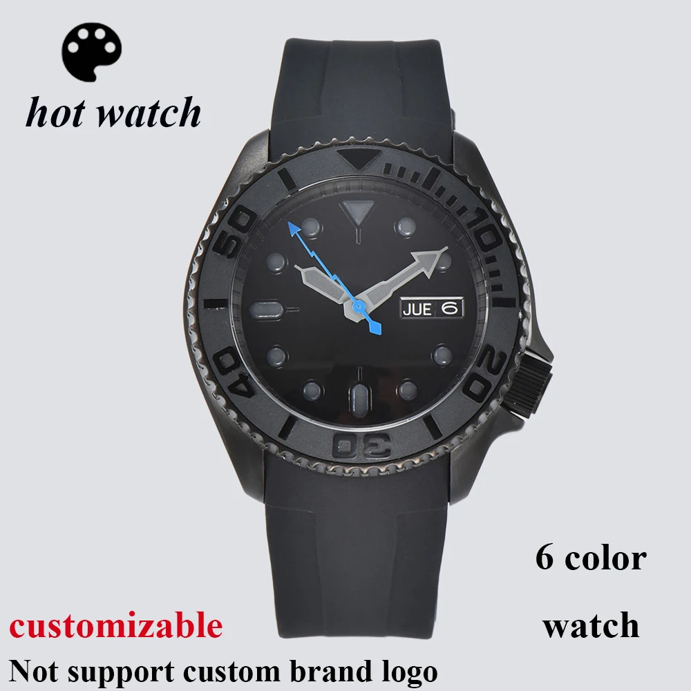 Man Watch nh36 Watch Mechanical Watches Automatic Movement Stainless Steel Waterproof Mens Watch 007 Custom personal logo