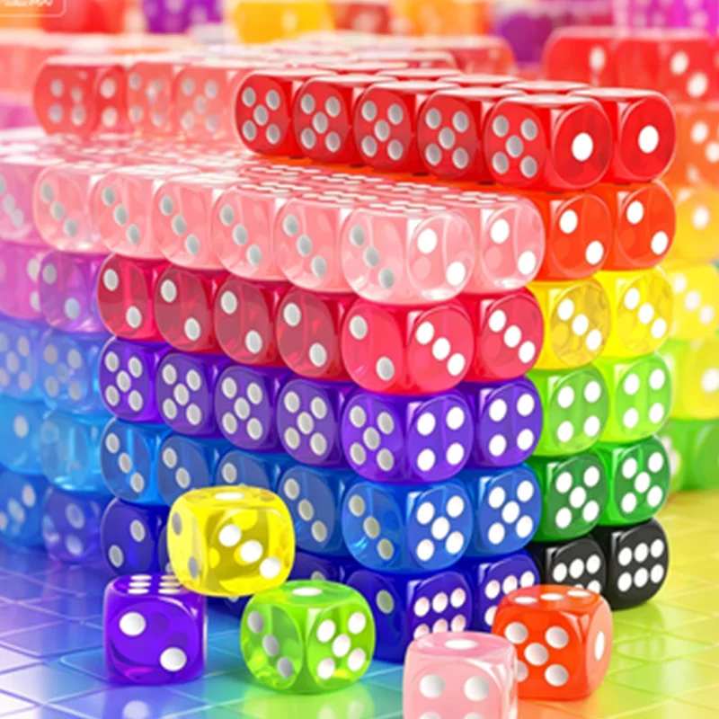 

110-piece D6 Dice Set, Suitable for Board Games, Chess Games, Role-Playing, Dungeons & Dragons, etc
