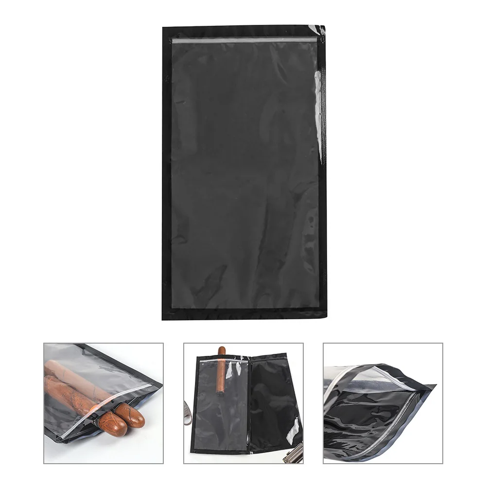 

5pcs Portable Humidors Travel Holder Storage Bag With Moisture Retention Reusable Cigar Bag For Travel Cigar Accessories