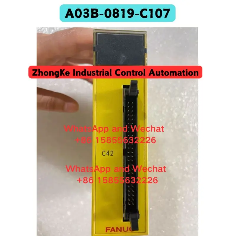 

Б/у модуль ввода-вывода A03B-0819-C107. Функциональный тест пройден. Быстрая доставка.
