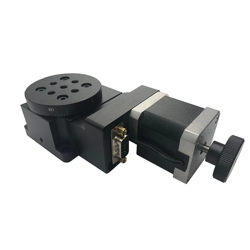 for Electric Rotary Table Hollow Rotating Platform Indexing Head RA200 Angle Stage Tool