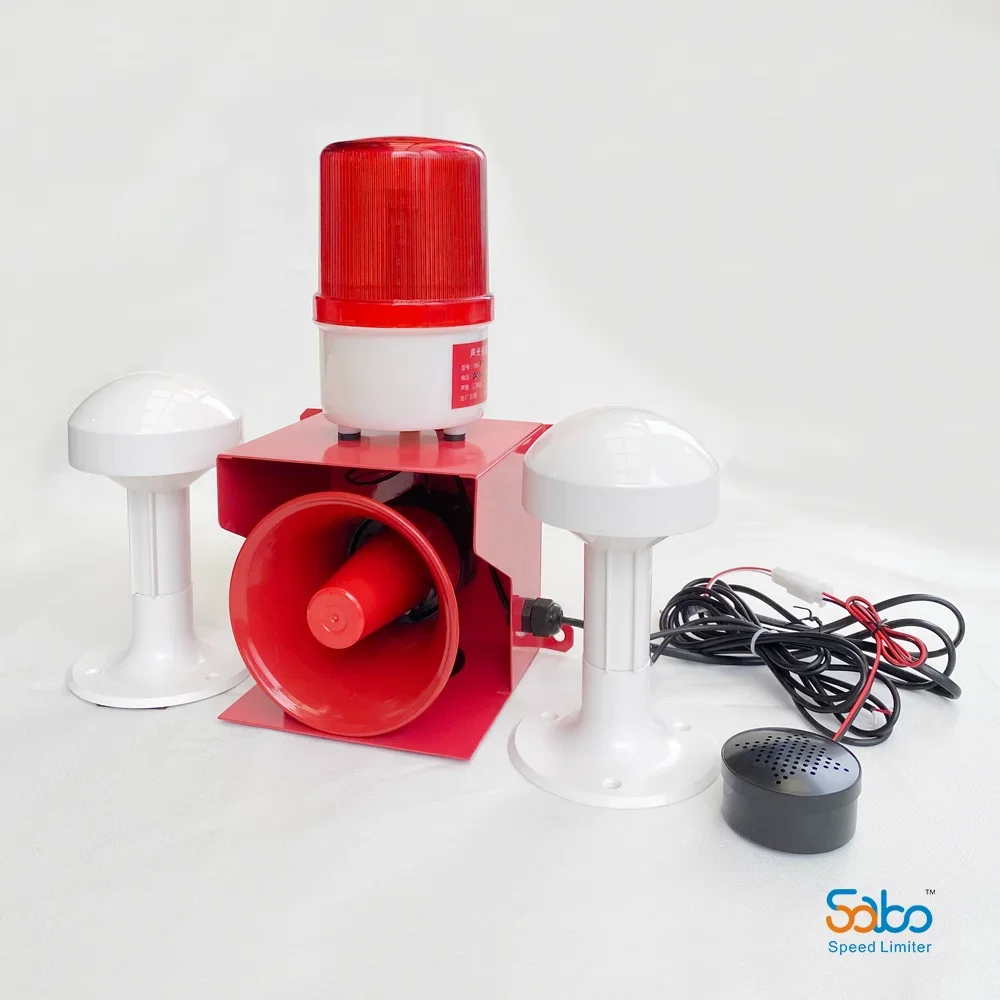 SABO Factory Corner Alert System Forklift Blind Zone Collision Avoidance Warning Safety Driving Monitoring System UWB Algorithm