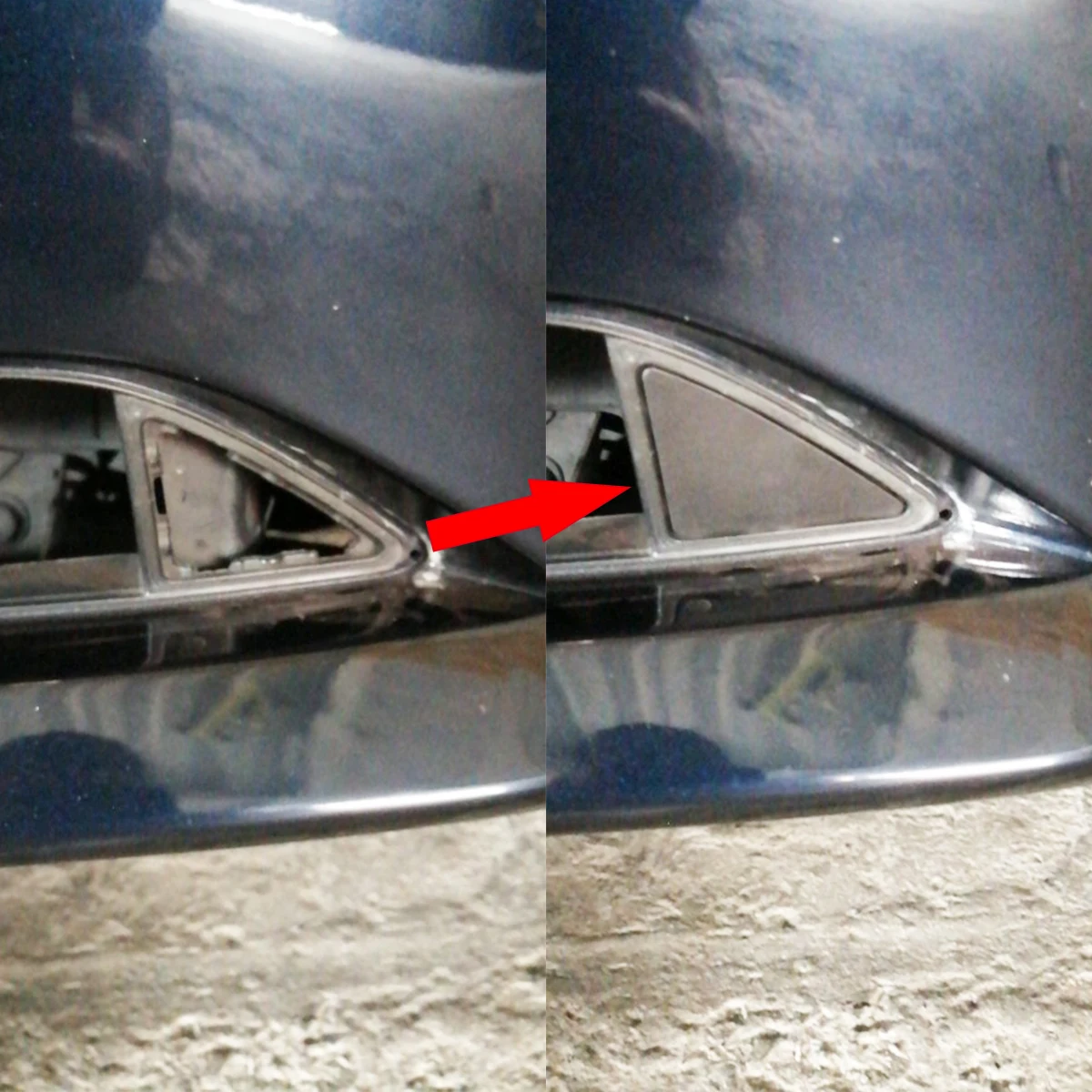 Parachoques delantero para Mazda 3 Axela BM, cubierta triangular, Kit de reparación de tapa embellecedora izquierda y derecha, piezas de repuesto de