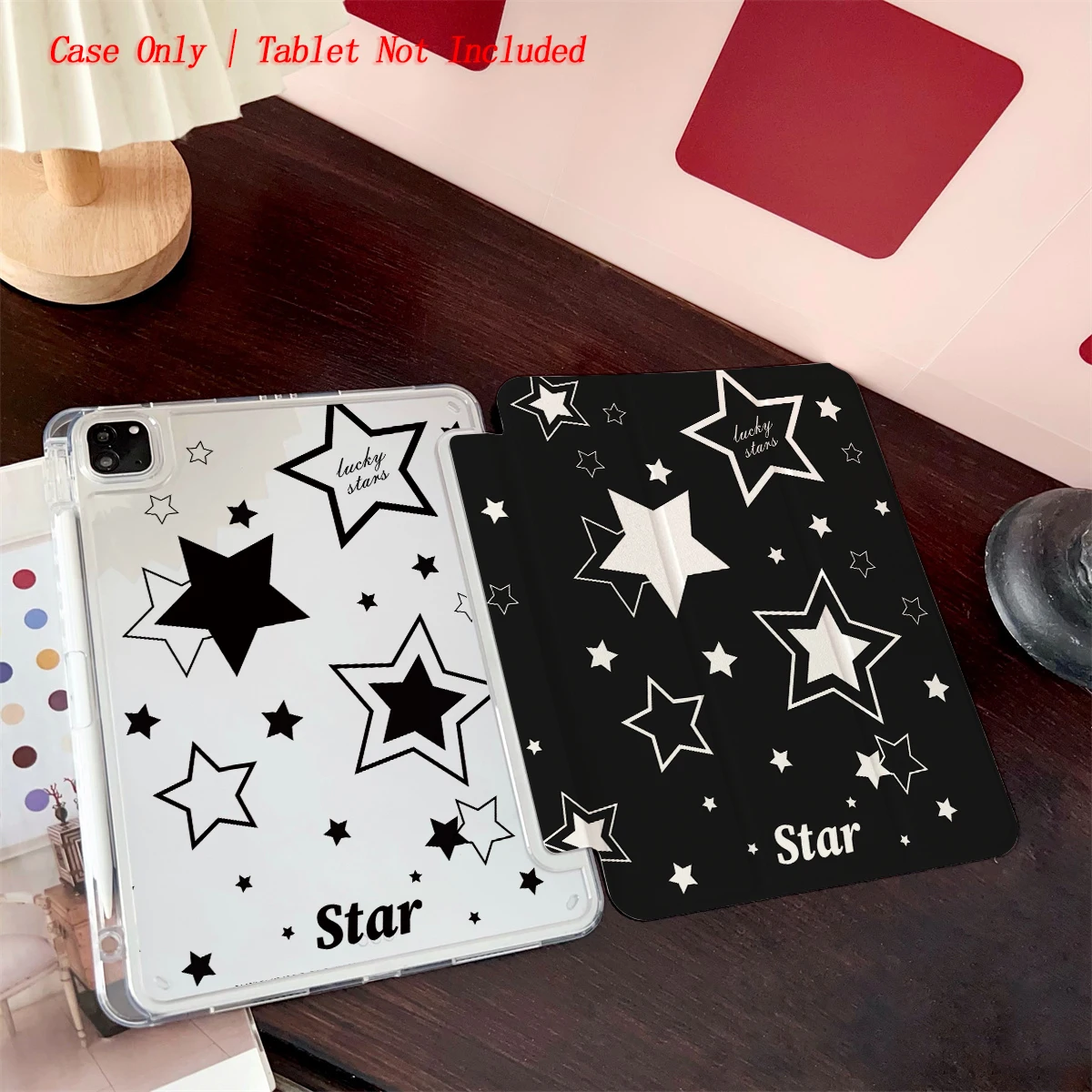 Slim Fit Premium TPU Tablet Cover, Shockproof Durable Lightweight Protective Case for iPad Samsung Huawei Honor Redmi Xiaomi