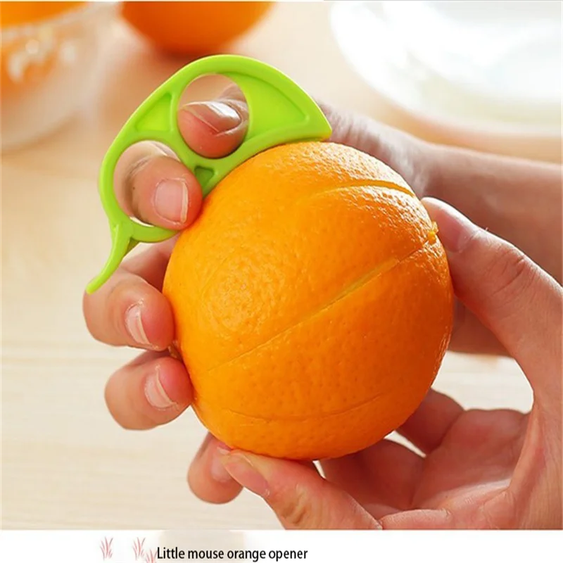 Orange opener thickened orange peeling artifact finger ring orange opener mouse orange peeling artifact kitchen pomegranate peel