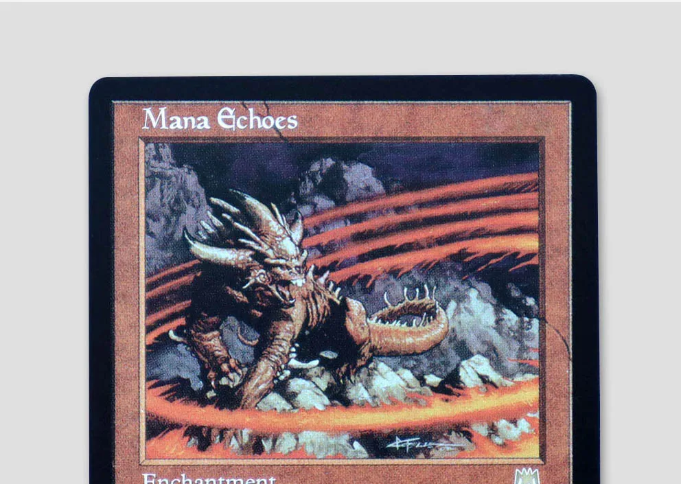 Mana Echoes Foil/Holo TCG Magical Proxy Black Top Quality Proxy Playing Cards Gathering Board Game Trading Cards