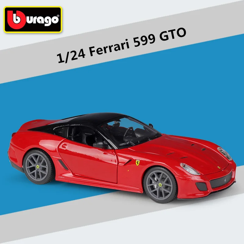 Bburago 1:24 Ferrari F50 Alloy Sports Car Model Diecast Metal Toy Racing Car Model High Simulation Collection Childrens Toy Gift