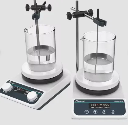 Multiple Magnetic Stirrer Hot Plate Digital Display Laboratory Stirrer Magnetic Mixer Heating Four-station Six-Position