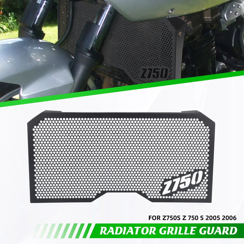 

FOR Kawasaki Z750S Z 750 S 2005 2006 Motorcycle Accessories Aluminum Fuel Tank Cooler Radiator Guard Cover Grille Protection