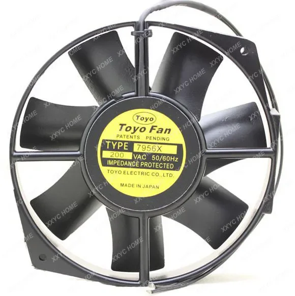 

T675D/TLS455C/UTRHS455C Japan Toyo FAN All Metal High Temperature 200V Fan 7956X