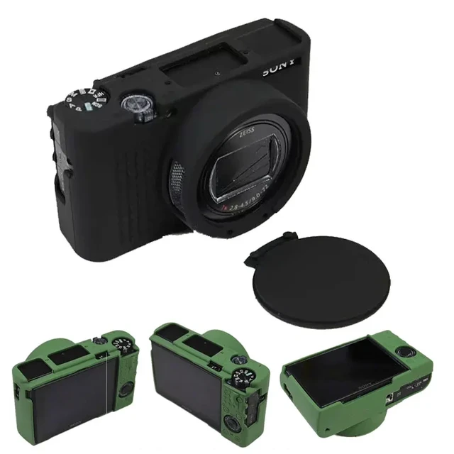 Nice Silicone Camera Case For Sony Cyber-Shot RX100 VII RX100VII RX100 Mark  VII RX100M7 Rubber Skin Cover - AliExpress 44