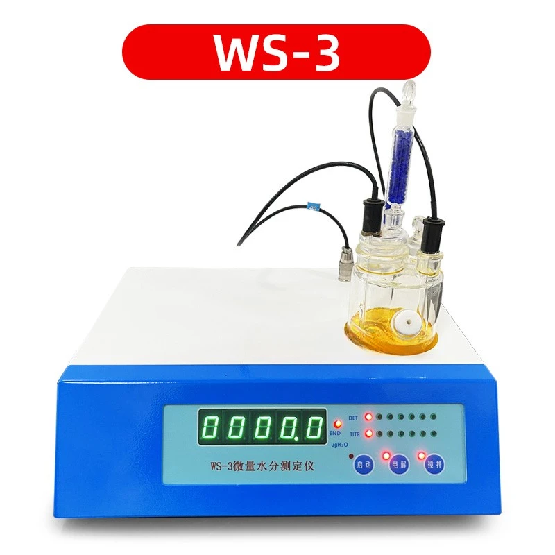 WS-3 Karl Fischer Trace Moisture Meter Metode Listrik Cartesian WS-3300/WS-3000