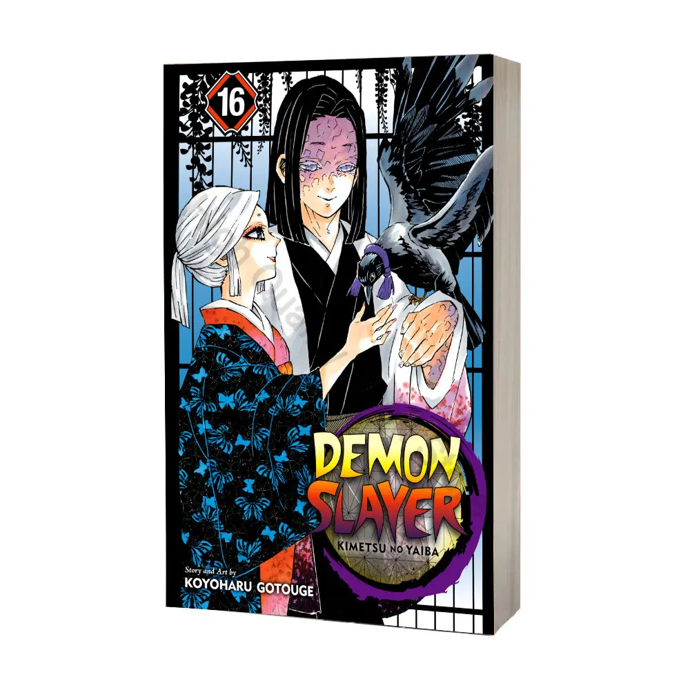 16 Volume Anime Demon Slayer Kimetsu No Vol 16 Yaiba Japan Fantasy Science Mystery Suspense English Version Manga Comic Book