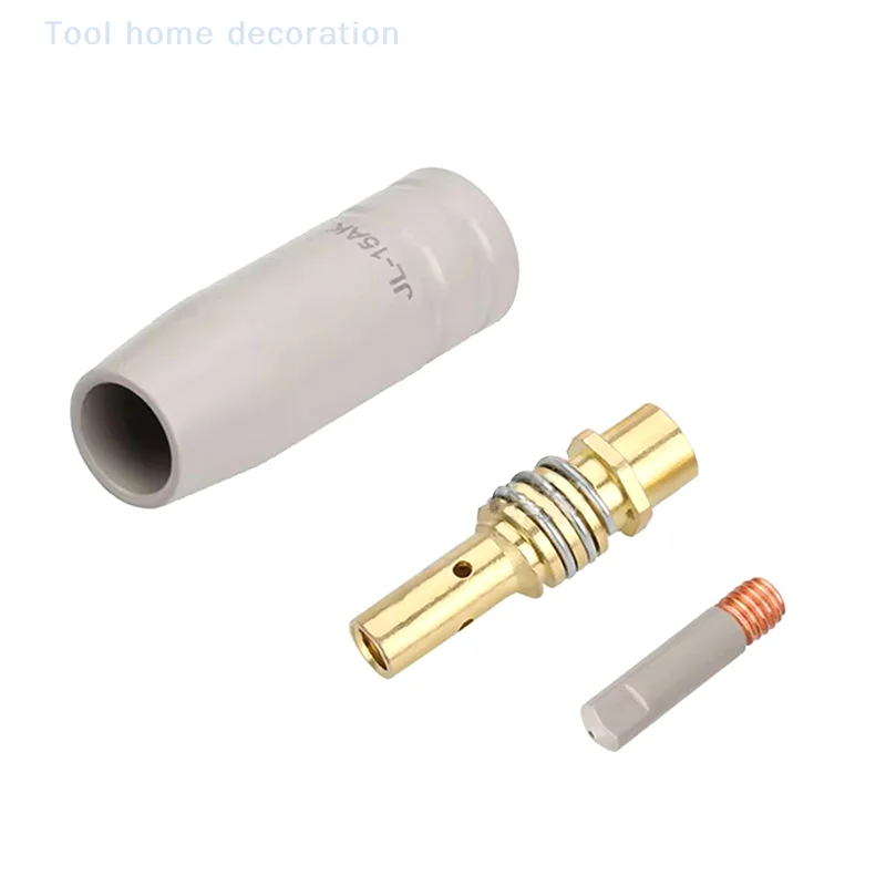 5pcs MB15AK Welding Nozzle Tips Coating Protect Gas Nozzle Tip 0.8mm MIG Welding Tool Parts