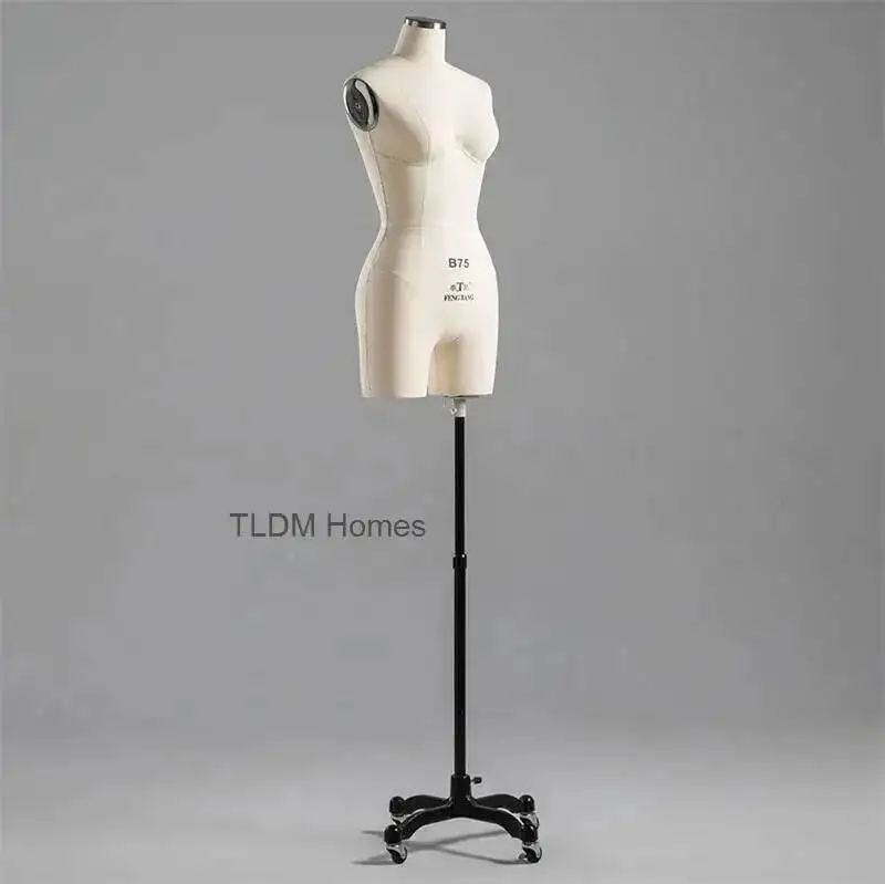 

Three-dimensional Mannequin Dummy Props Underwear Sewing Cutting Half-body Female Mannequins Clothing Design Tailor's Mannequin