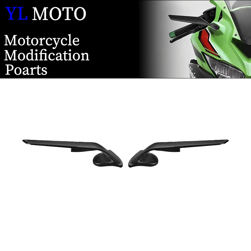 

ZX-4RR Rearview Mirror For Kawasaki Ninja ZX-4R ZX4R zx 4rr 24-25 Stealth Sport Winglet Mirror Kits Adjustable Stealth Mirrors
