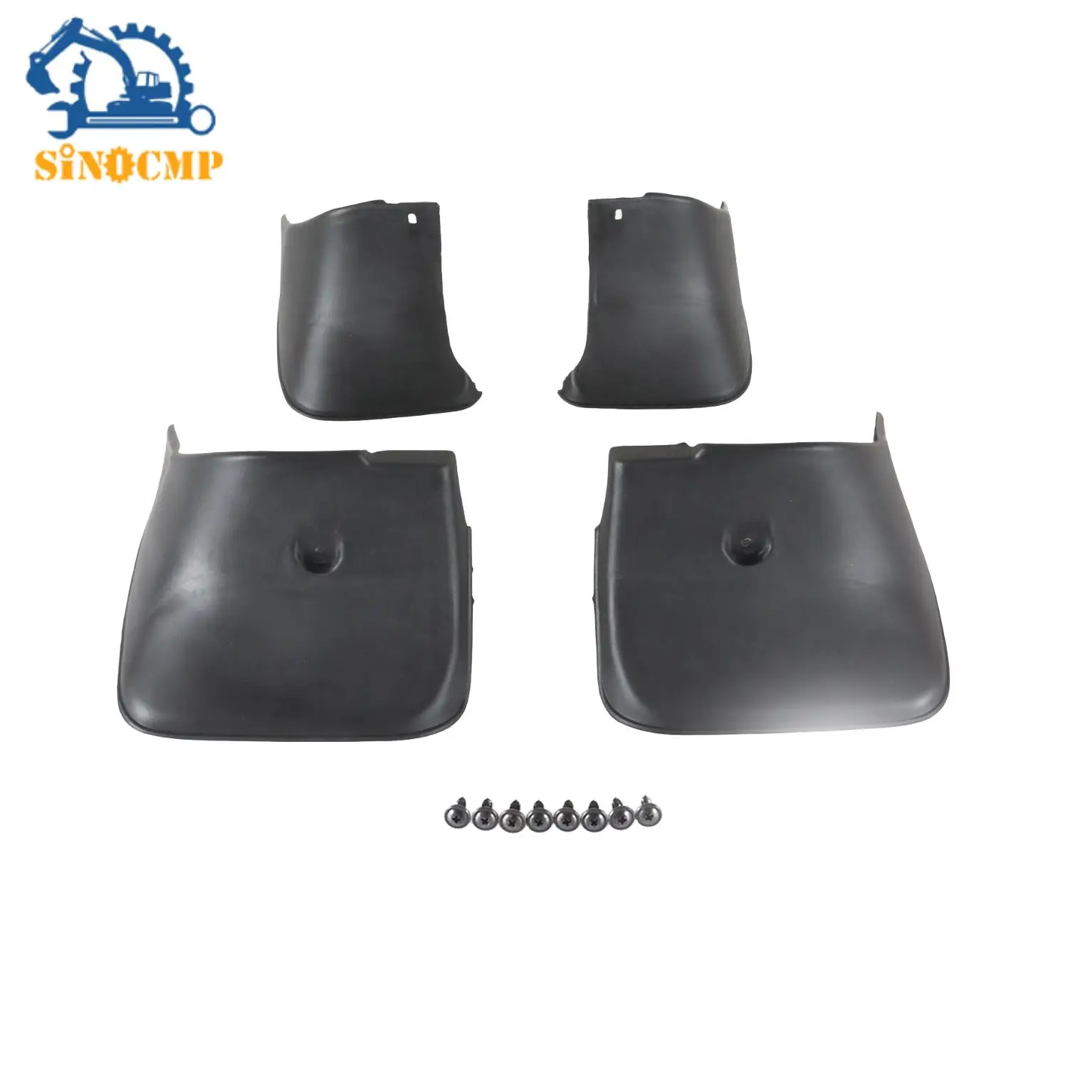 4-個のスプラッシュガードはトヨタカローラ-e140-2009-2013-フェンダープロテクターオートバイの機器と部品に適合します