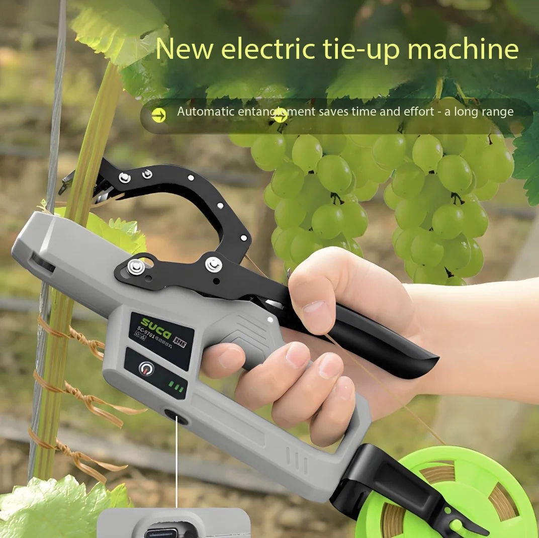 Elektryczna wiązarka do winogron 2025 do winnic, do wiązania tapenerem, w kategorii innych maszyn i sprzętu rolnego.