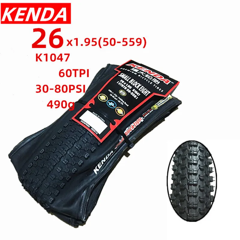 

Kenda MTB Bicycle Tire K1047 26/27.5 x 1.95 /26x2.35 Folding Tires