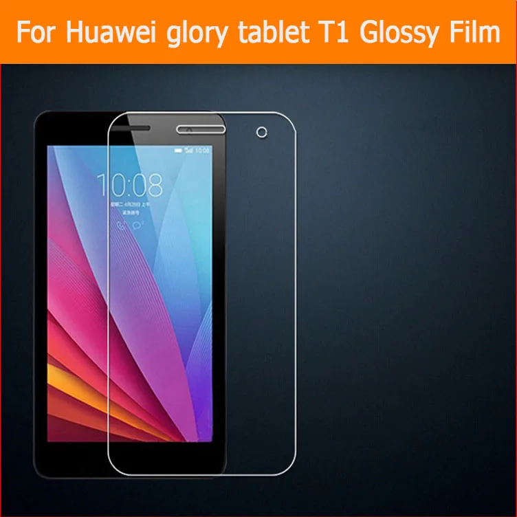 Glossy screen protector film For Huawei honor play T1 T1-701u T2 BGO-DL09 7.0