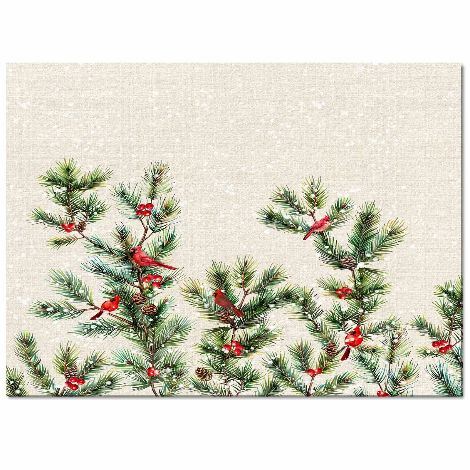 Christmas Pine Needle Jam Living Room Floor Mat Children's Room Bedroom Bedside Carpet Kitchen Door Mat