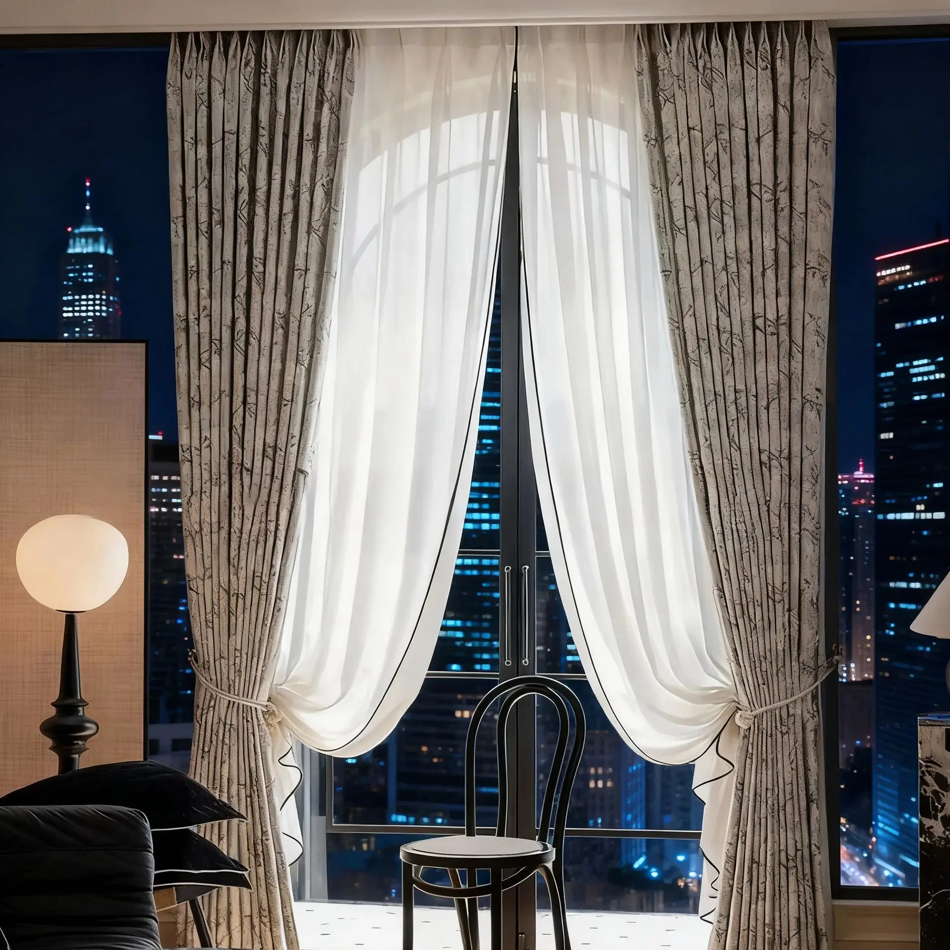 Embossed Curtains For Living Room Bedroom Dining Custom Size Fashion Luxury French Style Light Luxury High Precision Jacquard