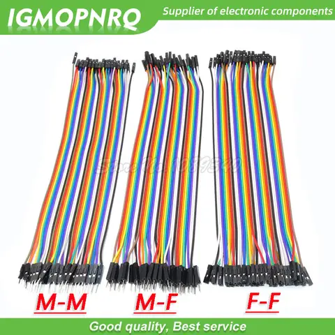 Dupont Jumper Wires 40/120pcs for Arduino DIY IGMOPNRQ