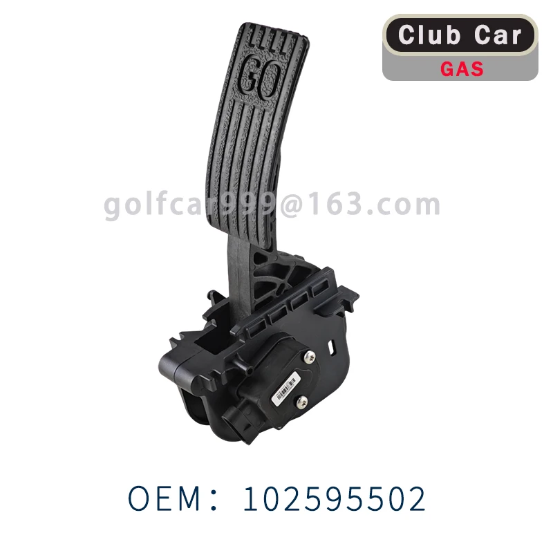 For Club Car Precedent Gas Golf Cart Accelerator Pedal Assembly W/Throttle Sensor 102595502