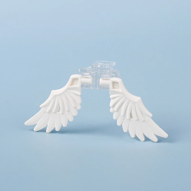 MOC Easter Day Egg Rabbit Animal Building Blocks Castle Knight Figures Angel Feathered Wings Creative Bunny Model Kids Toy Gifts
